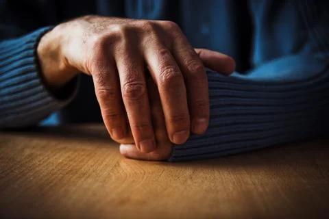 Cold hands Stock Photos