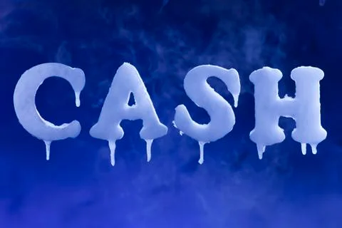 Cold hard cash Stock Illustration