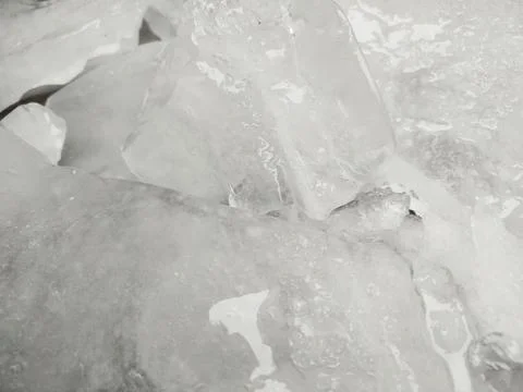 Cold Ice Cubes Stock Photos