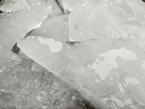 Cold Ice Cubes Stock Photos