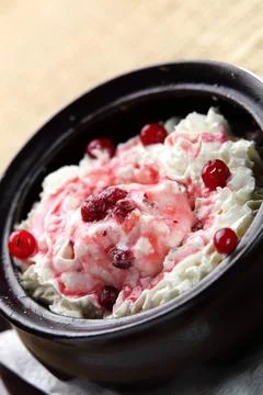 Cold icecream Stock Photos