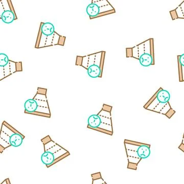 Cold leads vector seamless pattern 스톡 일러스트