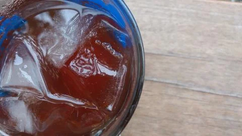 Cold lemon tea Stock Photos