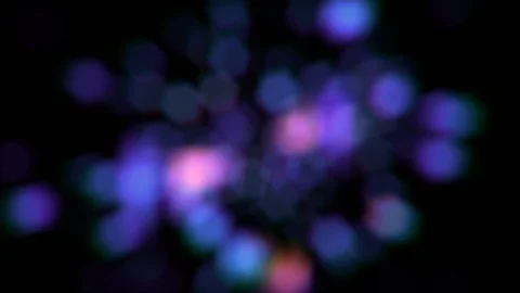 Into Cold Light Bokeh Stock Footage 94853355