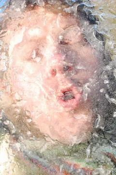 Cold man Stock Photos
