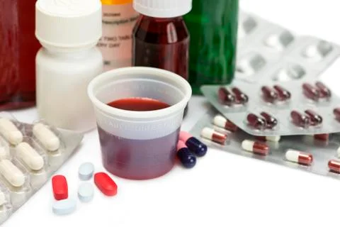 Cold Medication Stock Photos
