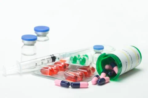 Cold Medications Stock Photos