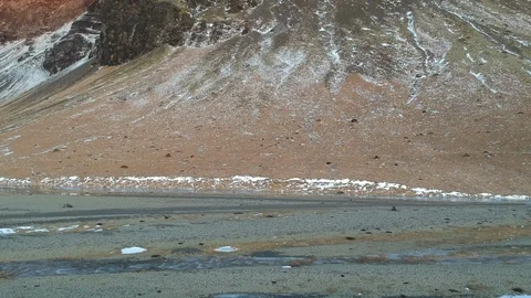 Cold mountain - drone shot Video stock 107882829