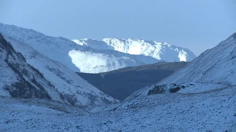 Cold Mountains Video stock 8563306