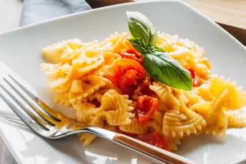 Cold Pasta Stock Photos