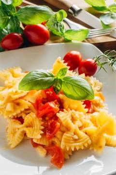 Cold Pasta Stock Photos