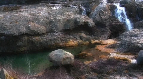 Cold Pool Stock Footage 490320