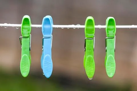 Cold rainy day Stock Photos