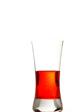 Cold red drink Stock Photos