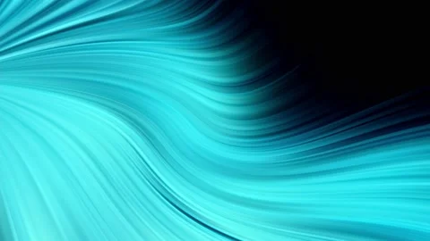 Cold shine line blue Light. Black Background. Blue Color abstract wallpaper Stock Footage 167226103