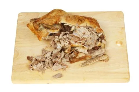 Cold shredded duck Stock Photos