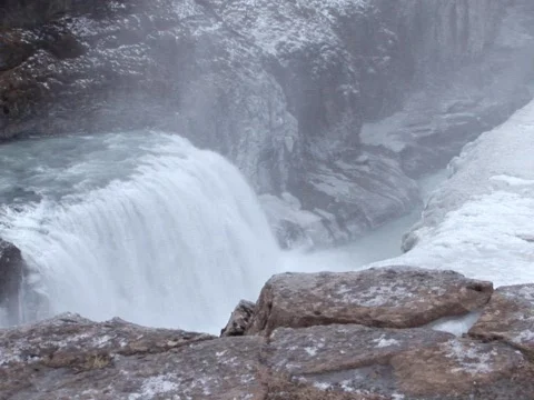 Cold Spray Stock Footage 490319