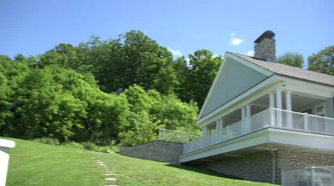 Cold Spring Harbor State Park building (2 of 3) Stock Footage 31899108