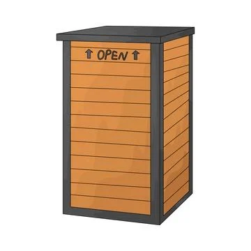 Cold Storage illustration Stock Illustration