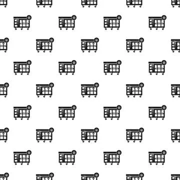 Cold storage morgue refrigerator pattern for deceased 스톡 일러스트