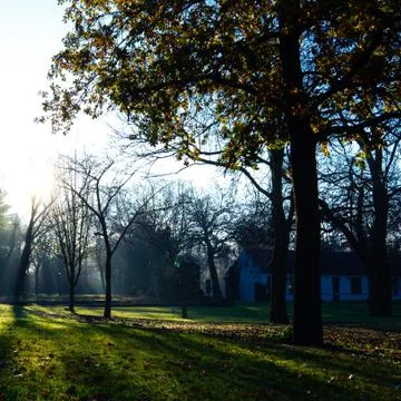 A cold sunny day Stock Photos