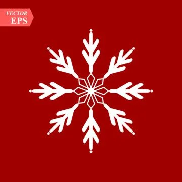 Cold symbol, Snowflake line icon, outline vector sign, linear pictogram isola Stock Illustration