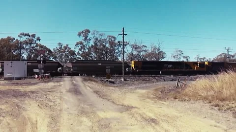 Cold Train Stock Footage 244639450