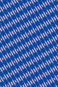 Cold vibrant iris themed textured repeat background, accented by magenta ice, or 스톡 일러스트