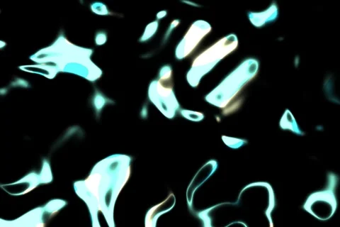 Cold vibrant reef liquid magnetic rim lines abstract motion background in sky az Stock Footage 338383874