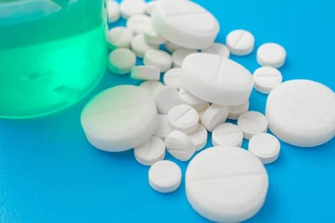 Cold virus treatment Foto stock