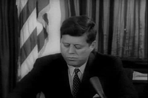 Cold War - President John F. Kennedy JFK... | Stock Video | Pond5