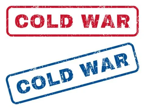Cold War Rubber Stamps Stock Illustration