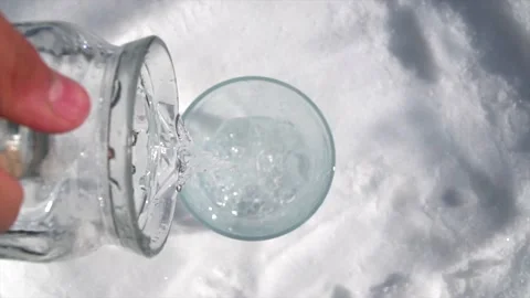 Cold water in winter Video stock 169258965