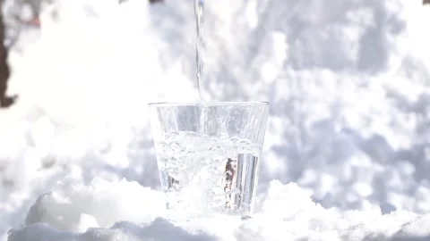 Cold water in winter Video stock 169259383