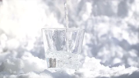 Cold water in winter Video stock 169259451