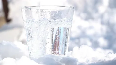 Cold water in winter Video stock 169259553