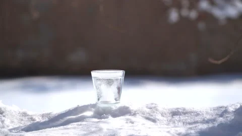 Cold water in winter Video stock 169259578