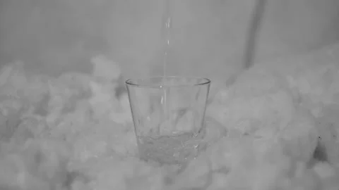 Cold water in winter Stock Footage 169547753