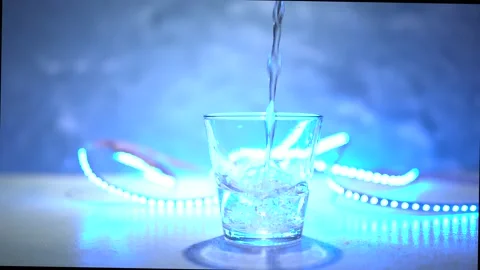 Cold water in winter Stock Footage 169667649