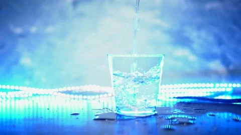 Cold water in winter Stock Footage 169667661