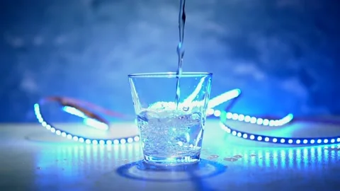 Cold water in winter Stock Footage 169668170