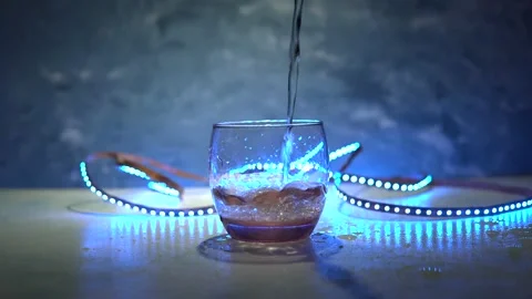 Cold water in winter Stock Footage 169668253