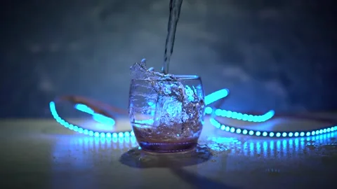 Cold water in winter Stock Footage 169668491