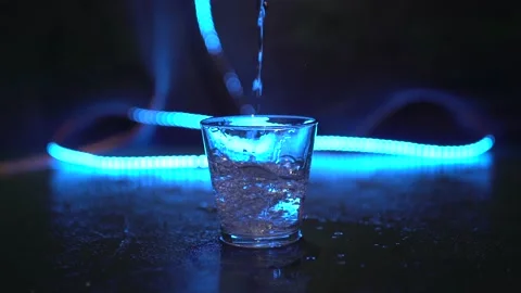 Cold water in winter Stock Footage 169668962