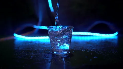 Cold water in winter Stock Footage 169669085