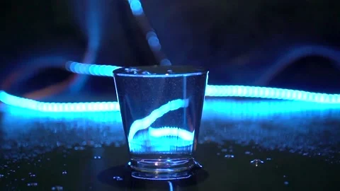 Cold water in winter Stock Footage 169669416