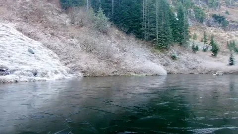 The cold weather Video stock 122390574