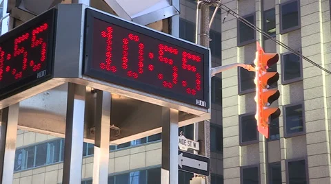 Cold weather thermometer displaying -20c Stock Footage 47728282