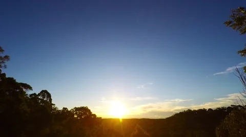 Cold Windy Winter Sunset in Australia Stock Footage 67527922