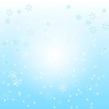 Cold winter background Stock Illustration
